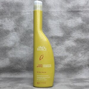 Back to Basics Volumizing Hair Conditioner Apple Ginseng 11oz For Thin Fine Hair